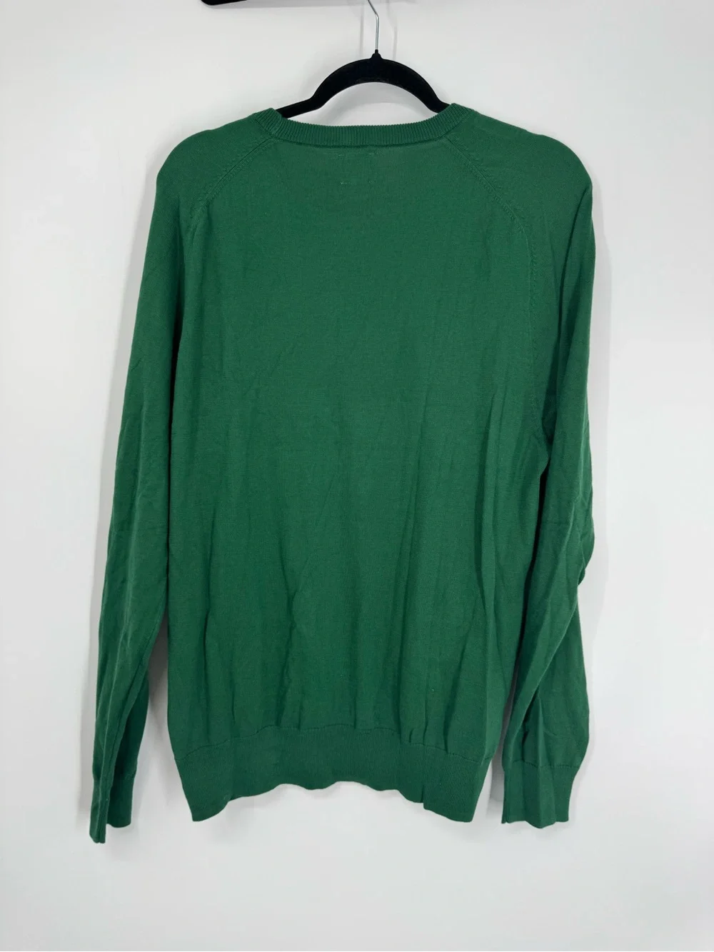 NWT J. Crew Pima Cotton Crewneck Sweater Serene Spruce Green Pullover Size L